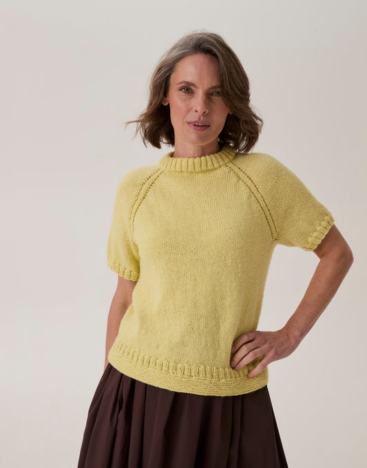 Sirdar - 10914 - Ringwood Short Sleeve Sweater - Loveful Bio Blend