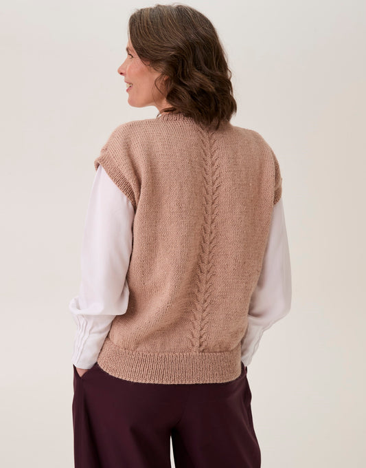 Sirdar - 10916 - Barley Cable Tank - Loveful Bio Blend