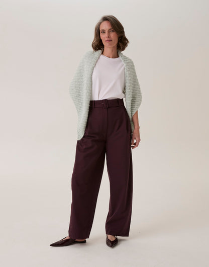 Sirdar - 10918 - Climbing Ivy Lace Shawl - Loveful Bio Blend