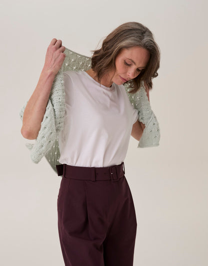 Sirdar - 10918 - Climbing Ivy Lace Shawl - Loveful Bio Blend