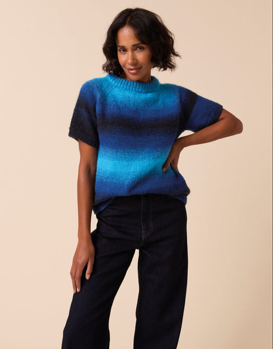 Sirdar - 10920 - Colour Go  Round Sweater - Knit