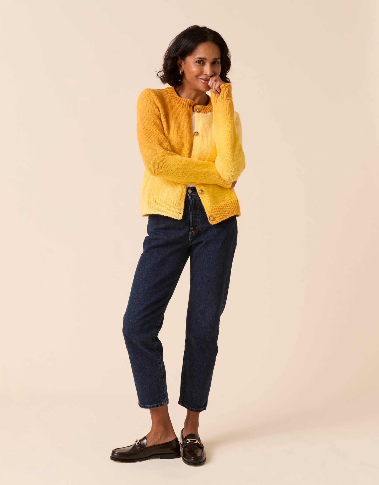 Sirdar - 10924 - Off-Set Ombre Cardigan- Knit
