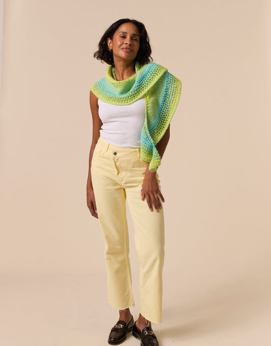 Sirdar - 10926 - Crescent Glow Shawl - Knit
