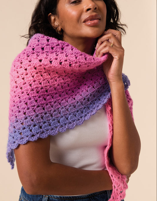 Sirdar - 10927 - Gradient Crochet Shawl - Crochet