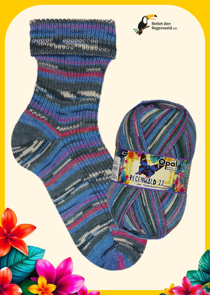Opal Rain Forest 22 Sock Yarn