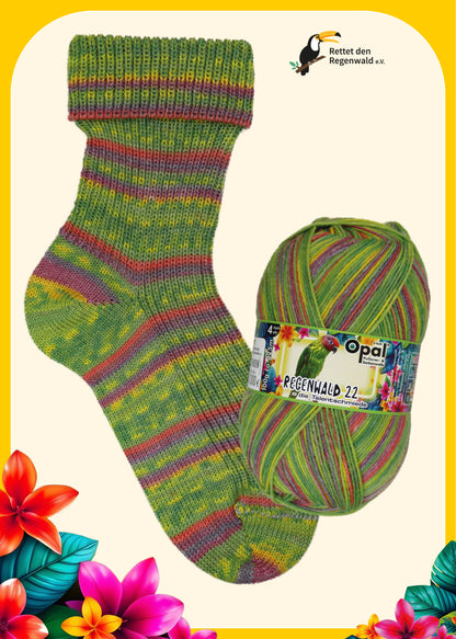 Opal Rain Forest 22 Sock Yarn