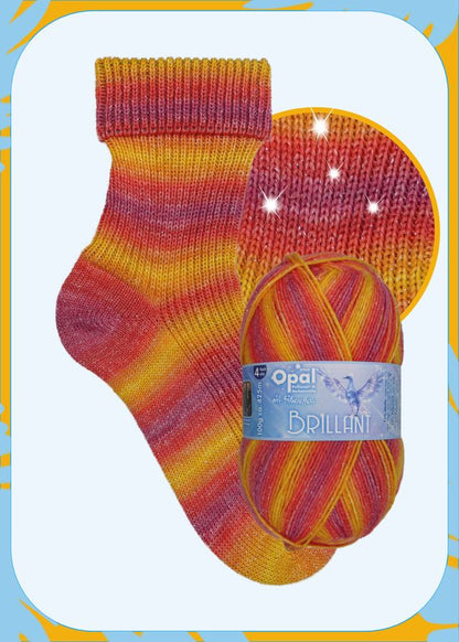 Opal Brillant Sparkly 4ply Sock Yarn