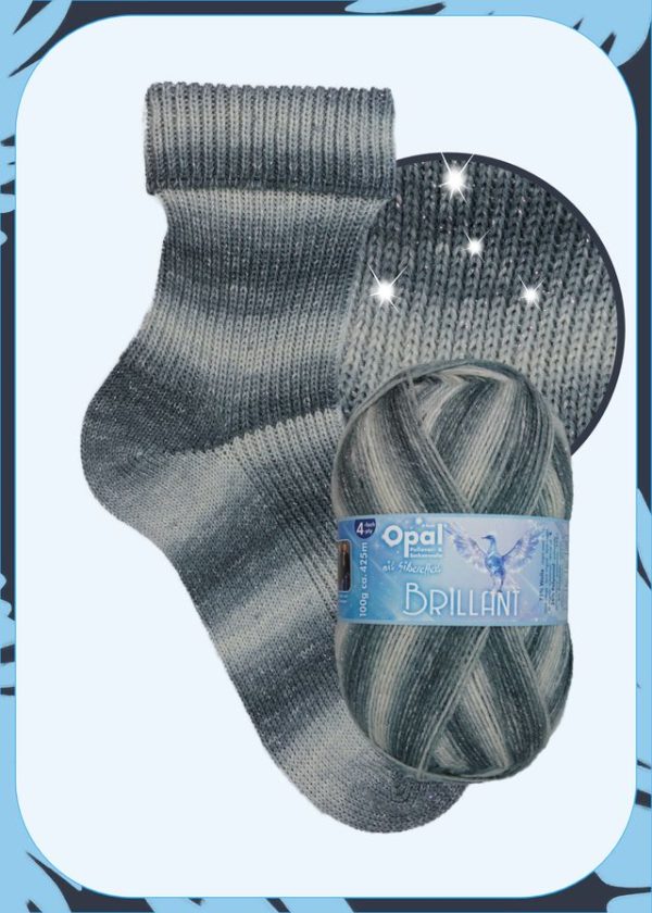 Opal Brillant Sparkly 4ply Sock Yarn