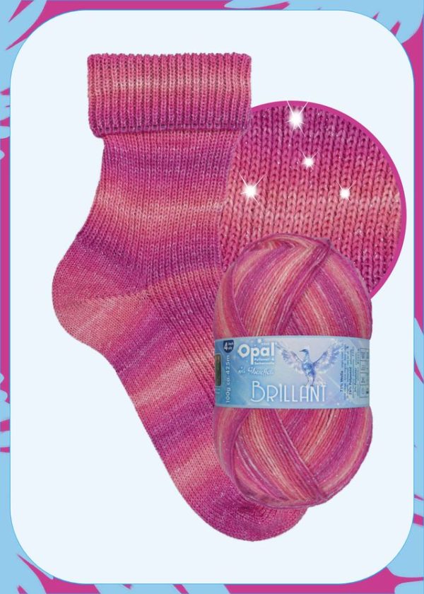 Opal Brillant Sparkly 4ply Sock Yarn