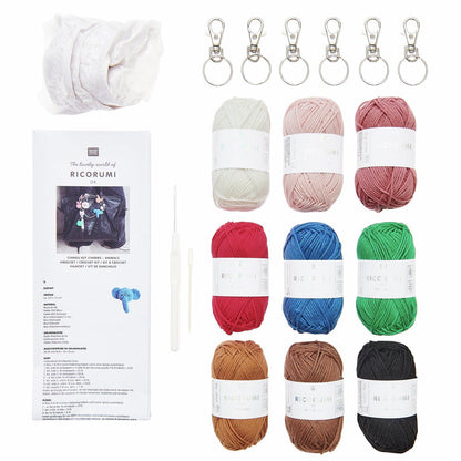 Ricorumi Crochet Keyring Kit - Animals