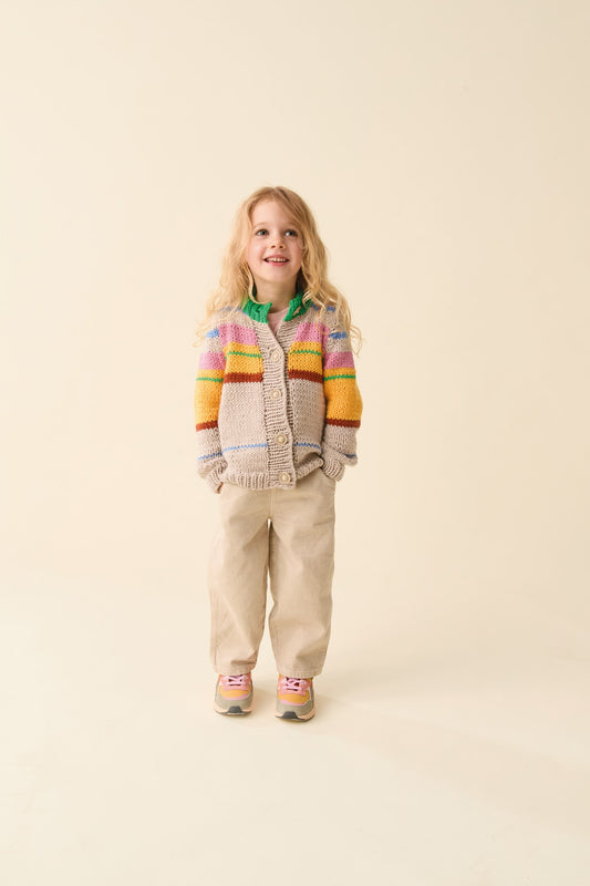 Sirdar Snuggly Chunky - 2639 - Scandi-Striped Cardi