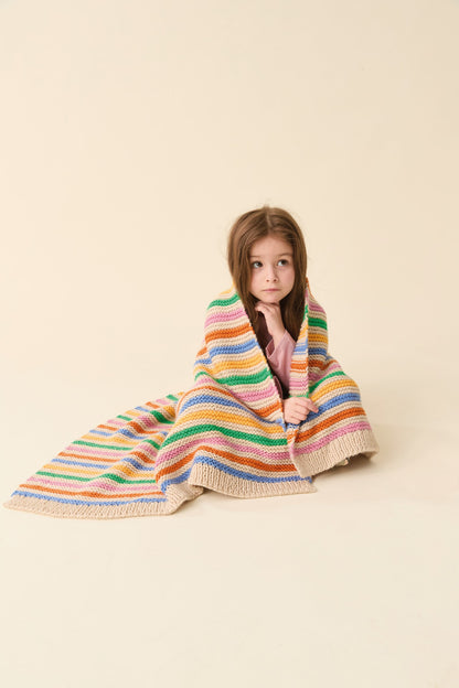 Sirdar Snuggly Chunky - 2640 - Scandi Stripes Blanket