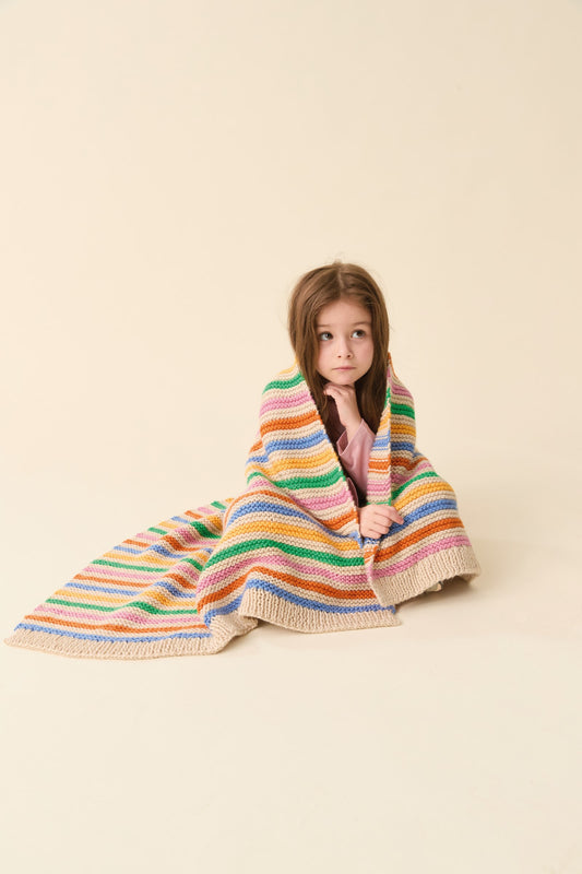 Sirdar Snuggly Chunky - 2640 - Scandi Stripes Blanket