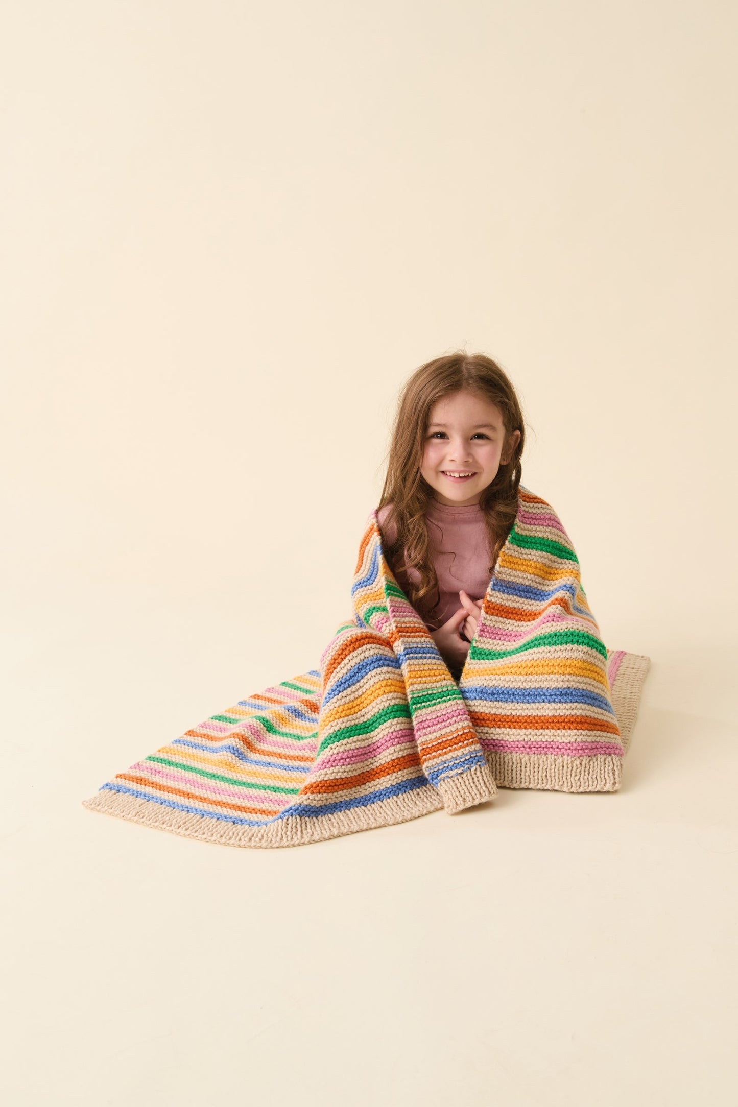 Sirdar Snuggly Chunky - 2640 - Scandi Stripes Blanket