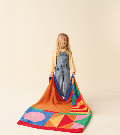 Sirdar Snuggly Chunky - 2641 - Scandi Shapes Blanket