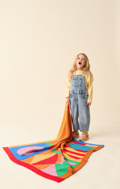 Sirdar Snuggly Chunky - 2641 - Scandi Shapes Blanket