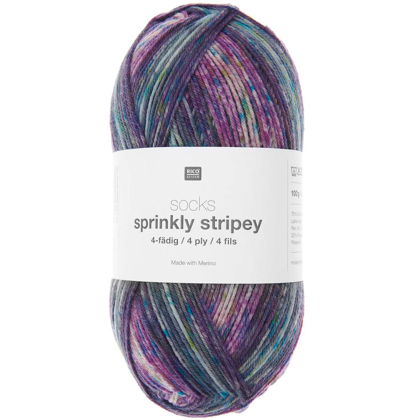 Rico Superba Sprinkly Stripey