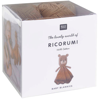 Ricorumi Crochet Kit - Baby Blankies - Teddy