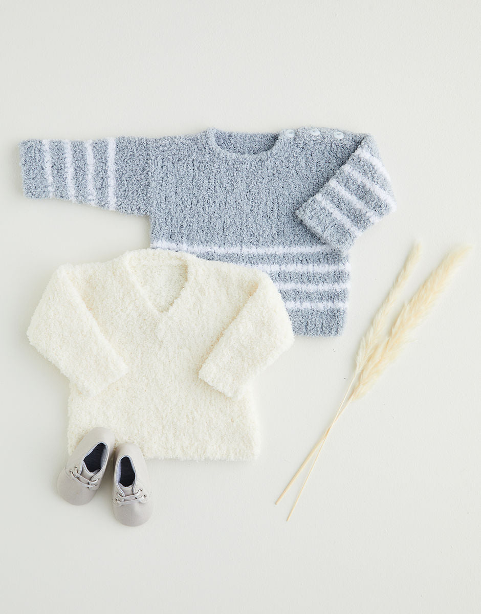 Sirdar Snuggly Snowflake Chunky Knitting Pattern - Sweaters 5393