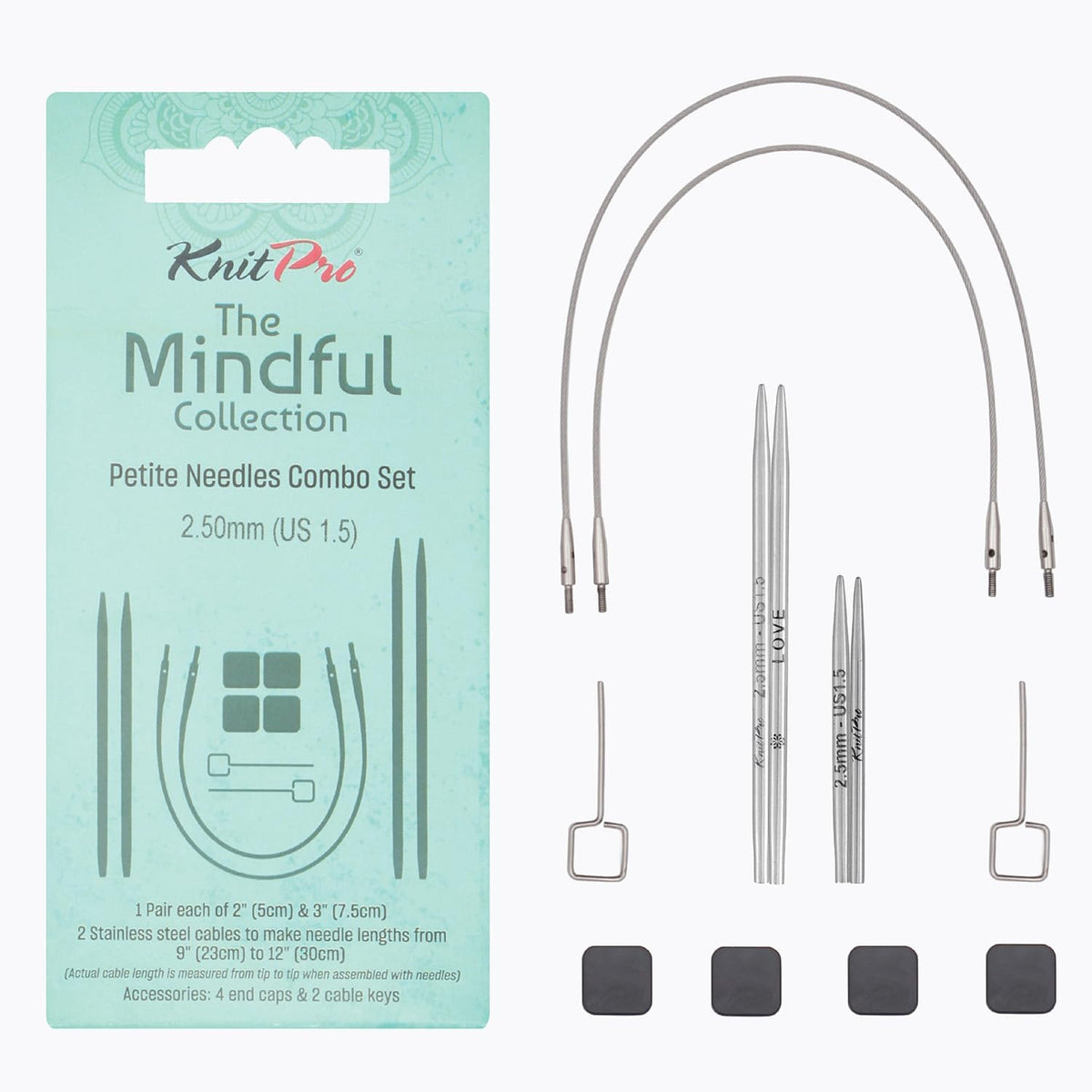 KnitPro - The Mindful Collection Petite Combo Interchangeable Needle Set