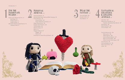 Romantasy Crochet Club - 20 Epic Projects for Your Reading Journeys by Amanda Sennett