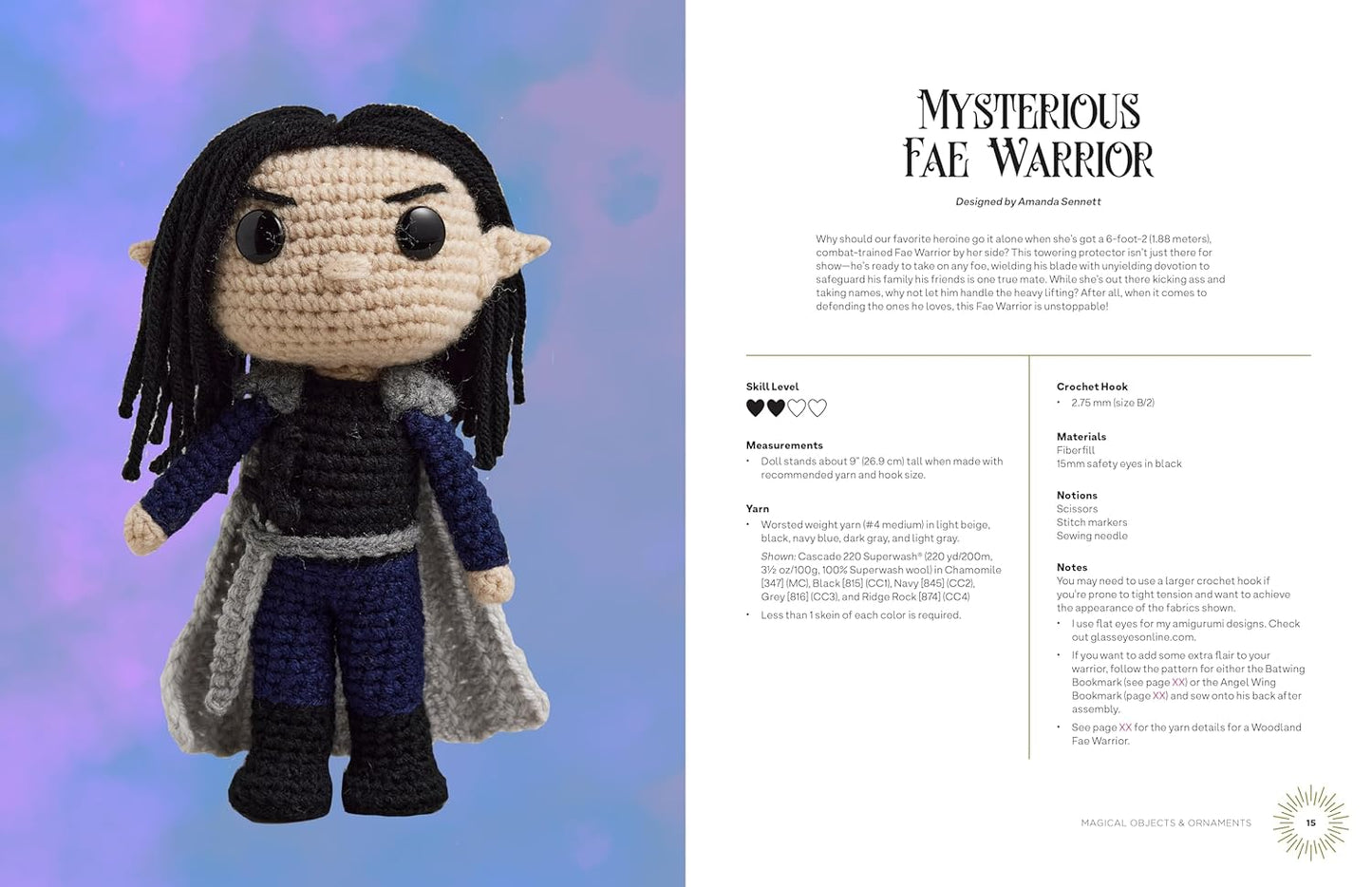 Romantasy Crochet Club - 20 Epic Projects for Your Reading Journeys by Amanda Sennett