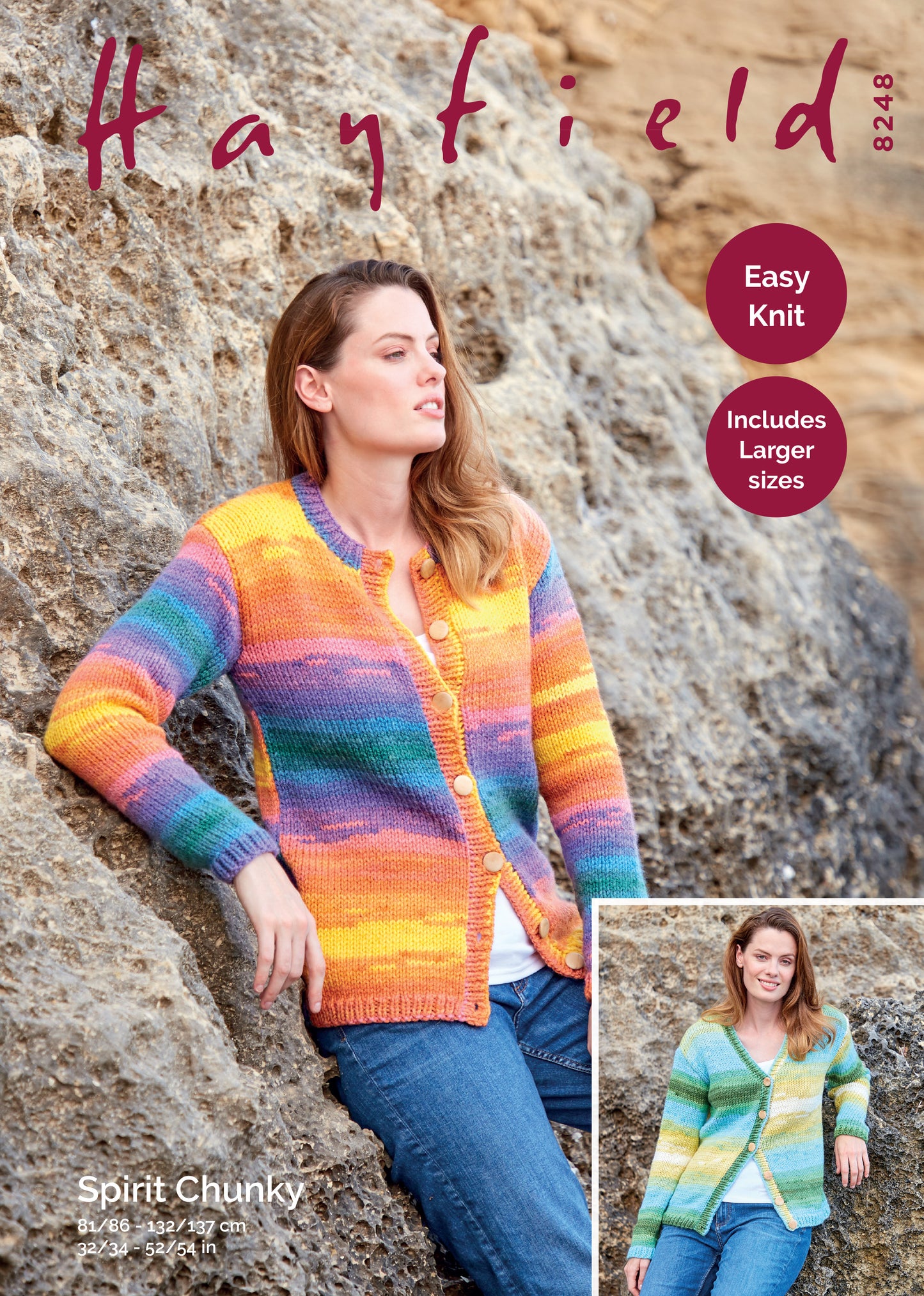 Hayfield - 8248 - Cardigans - Spirit Chunky