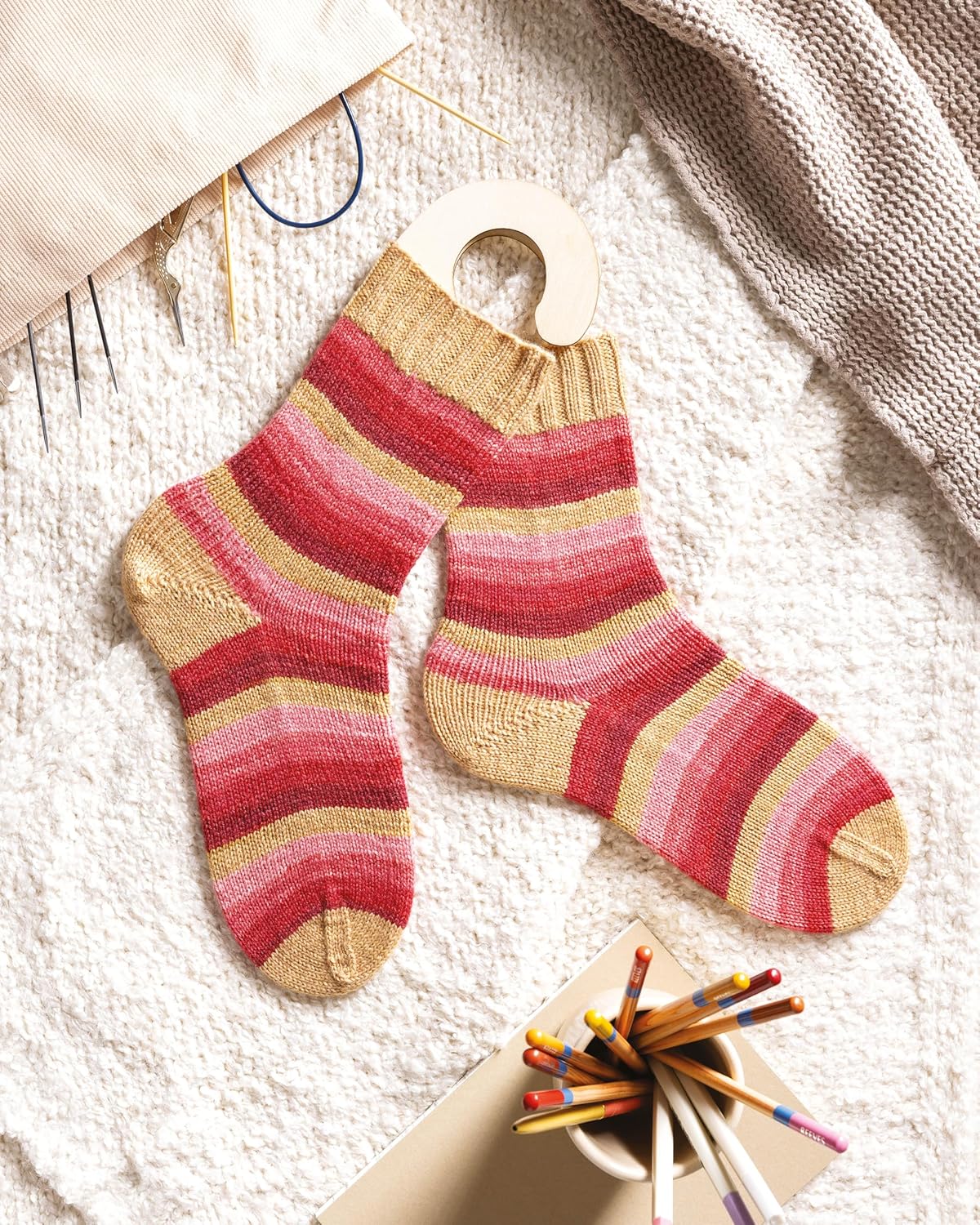 No Fear Sock Knitting by Denise Desantis