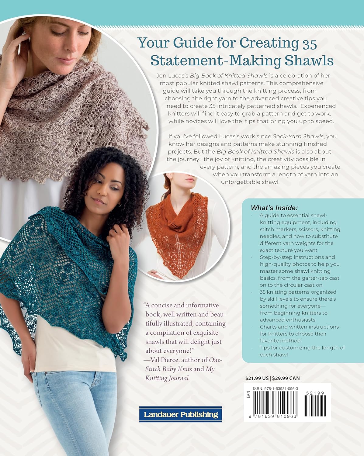 Big Book of Knitted Shawls by Jen Lucas