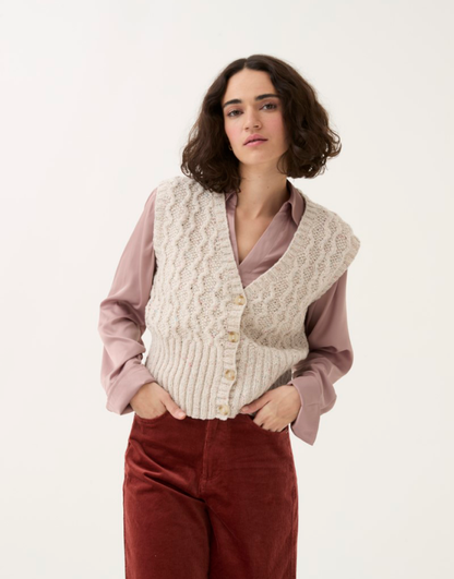 Sirdar - 10784 - Moss Stitch Cardigan - Loveful Recycled Tweed Blend DK