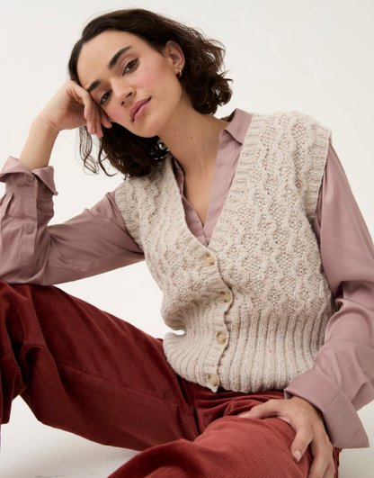 Sirdar - 10784 - Moss Stitch Cardigan - Loveful Recycled Tweed Blend DK