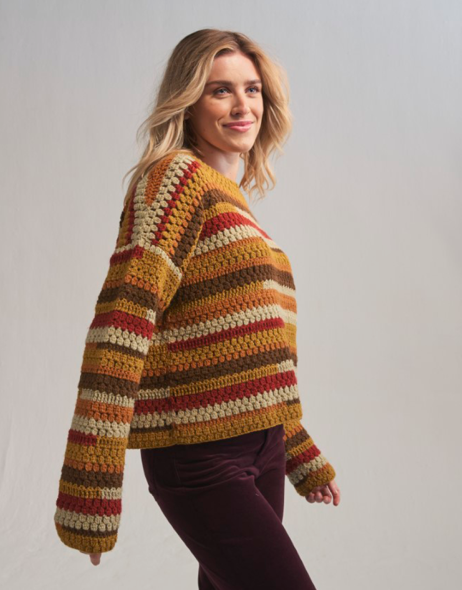 Sirdar - 10765 - New Terrain Sweater - Loveful Acrylic DK