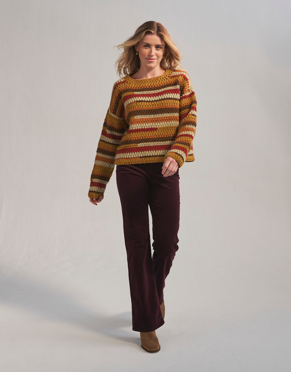 Sirdar - 10765 - New Terrain Sweater - Loveful Acrylic DK