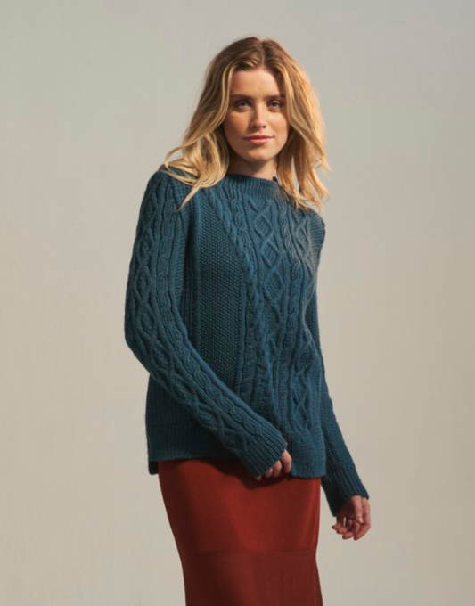 Sirdar - 10773 - Ocean Currents Sweater- Loveful Acrylic DK