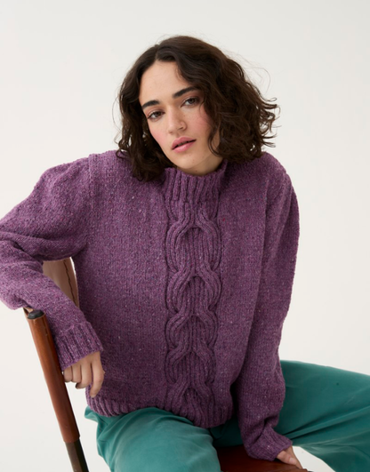 Sirdar - 10783 - Puff Sleeve Sweater - Loveful Recycled Tweed Blend DK