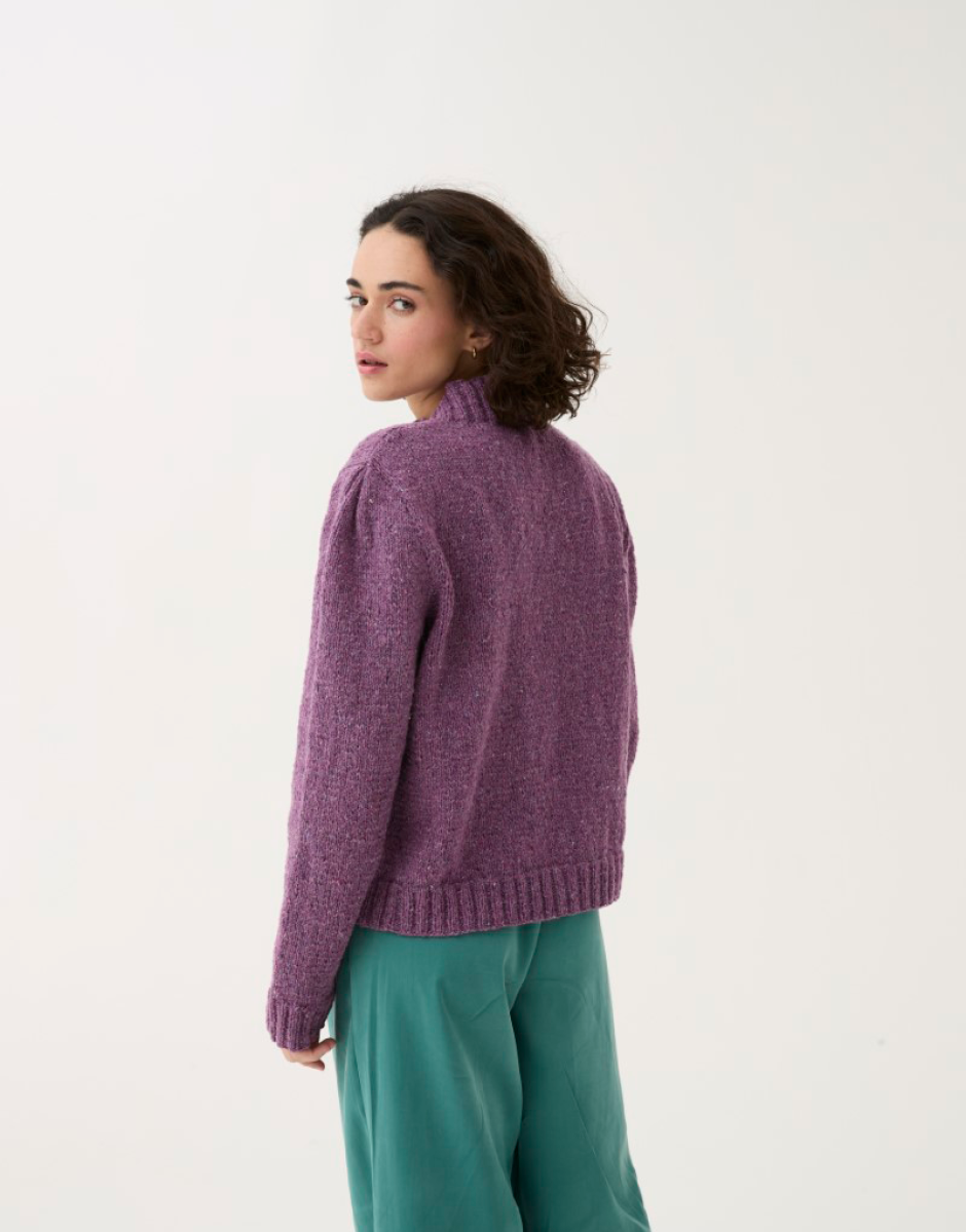 Sirdar - 10783 - Puff Sleeve Sweater - Loveful Recycled Tweed Blend DK