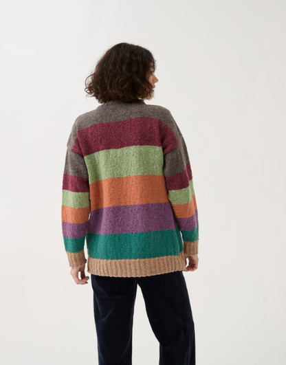 Sirdar - 10778 - Timeless Striped Sweater- Loveful Recycled Tweed Blend DK