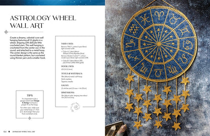 Zodiac Mosaic Crochet - A celestial guide to overlay colorwork by Alexis Sixel