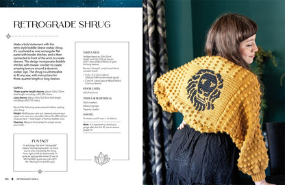 Zodiac Mosaic Crochet - A celestial guide to overlay colorwork by Alexis Sixel