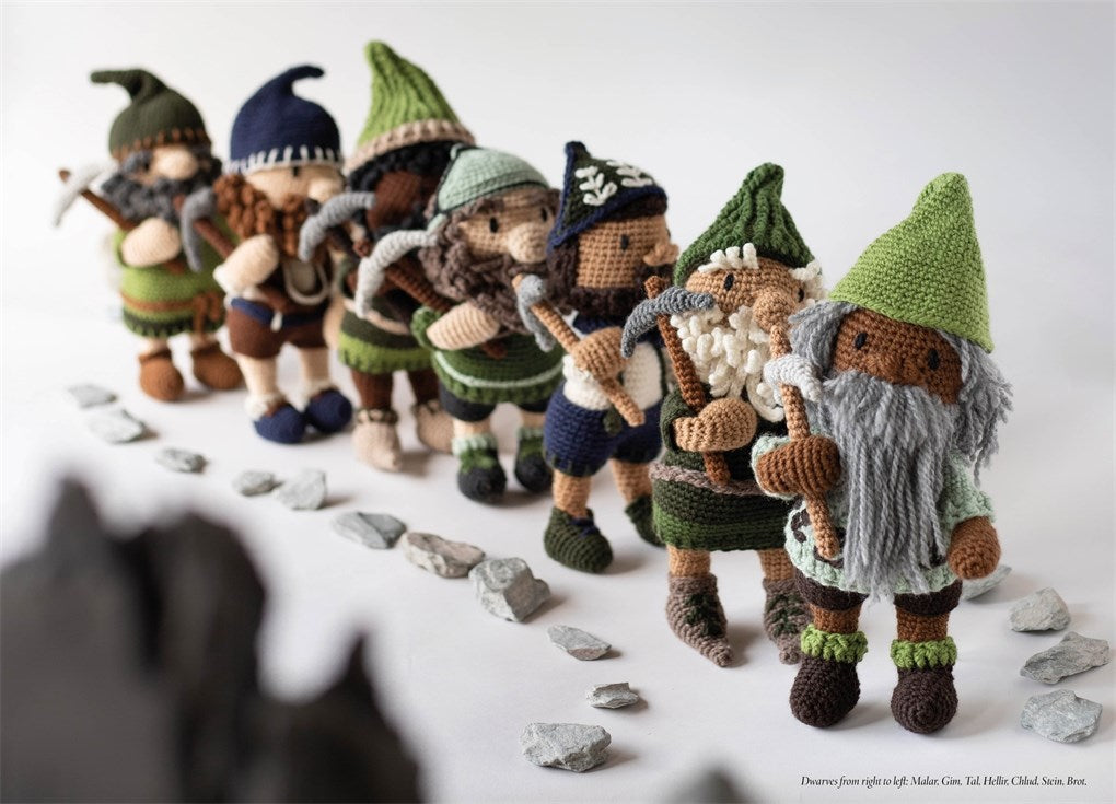 Crochet Fairy Tales dwarves 