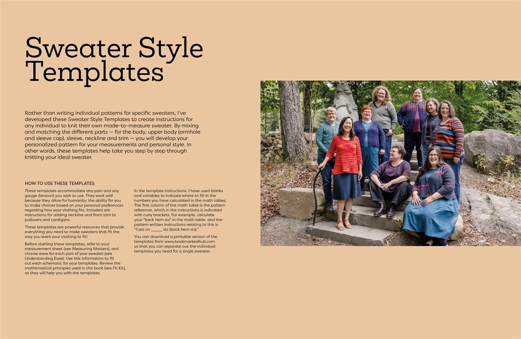 The Knitter's Sweater Fitting Bible - The complete practical guide to making sweaters that fit every body by Kim McBrien Evans