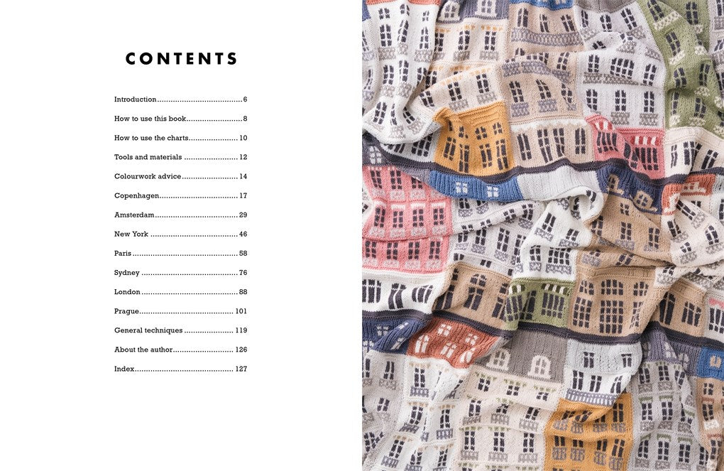 Knit The City Building Blocks - Mix and match knitting charts for iconic city buildings by Jake Henzler