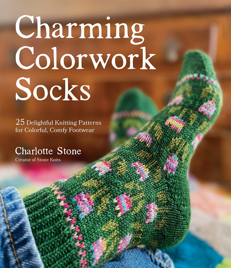 Charming Colorwork Socks by Charlotte Stone
