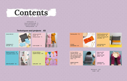 The Beginner's Guide to Knitting by Lynne Rowe