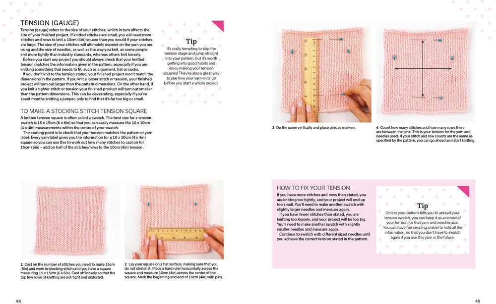 The Beginner's Guide to Knitting by Lynne Rowe