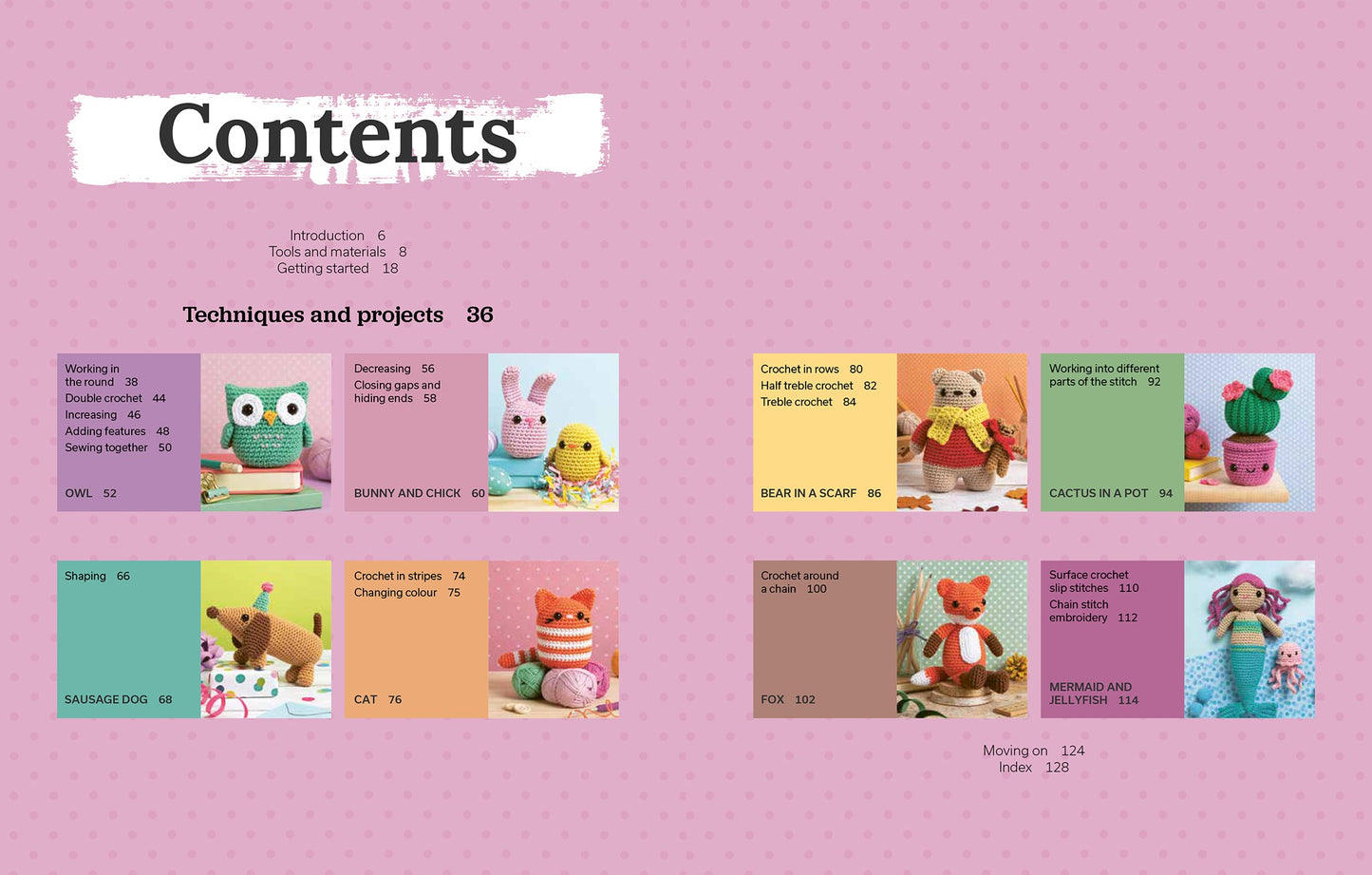 The Beginner's Guide to Amigurumi - Easy techniques and 8 fun projects by Sarah-Jane Hicks