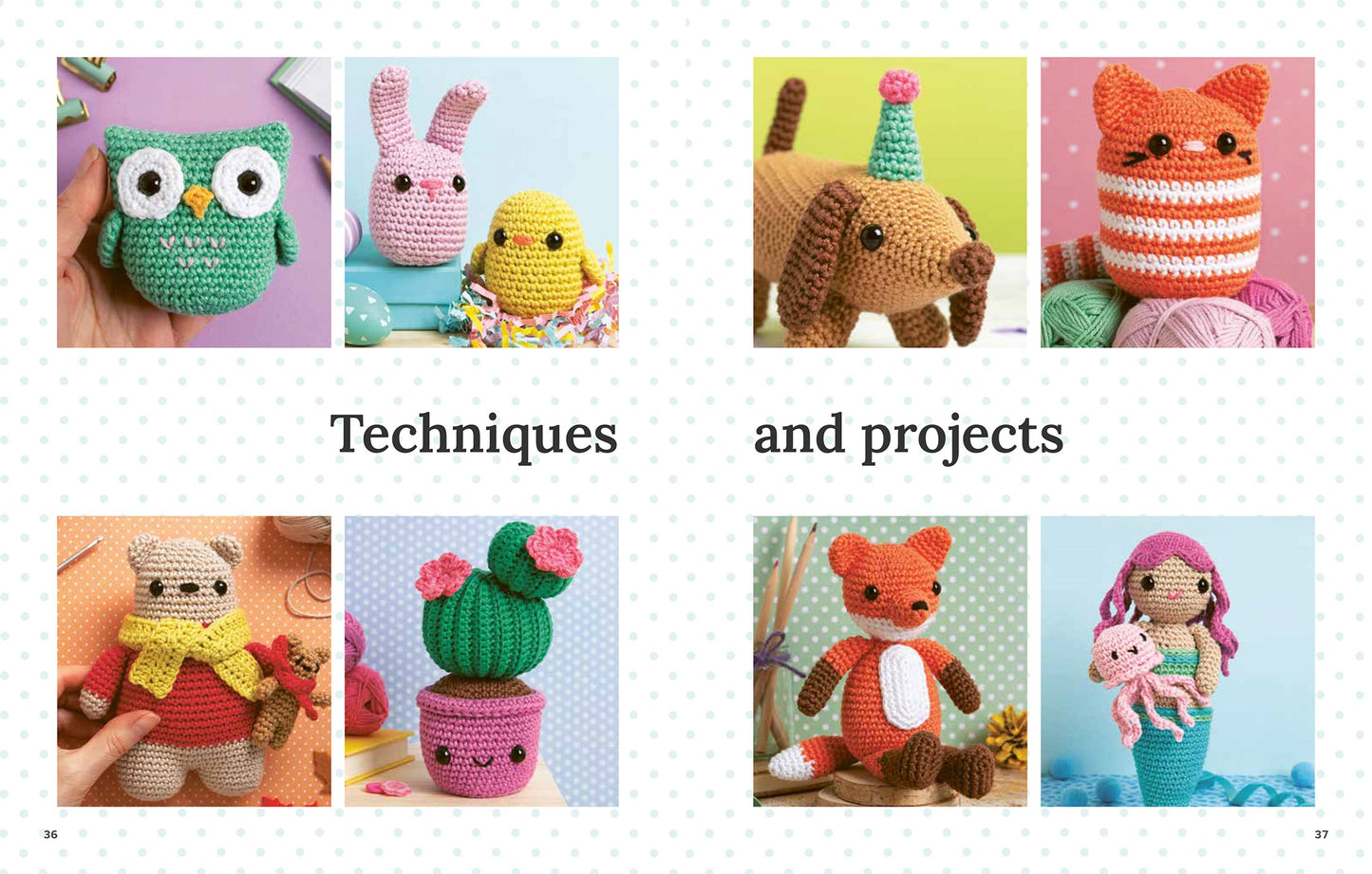 The Beginner's Guide to Amigurumi - Easy techniques and 8 fun projects by Sarah-Jane Hicks