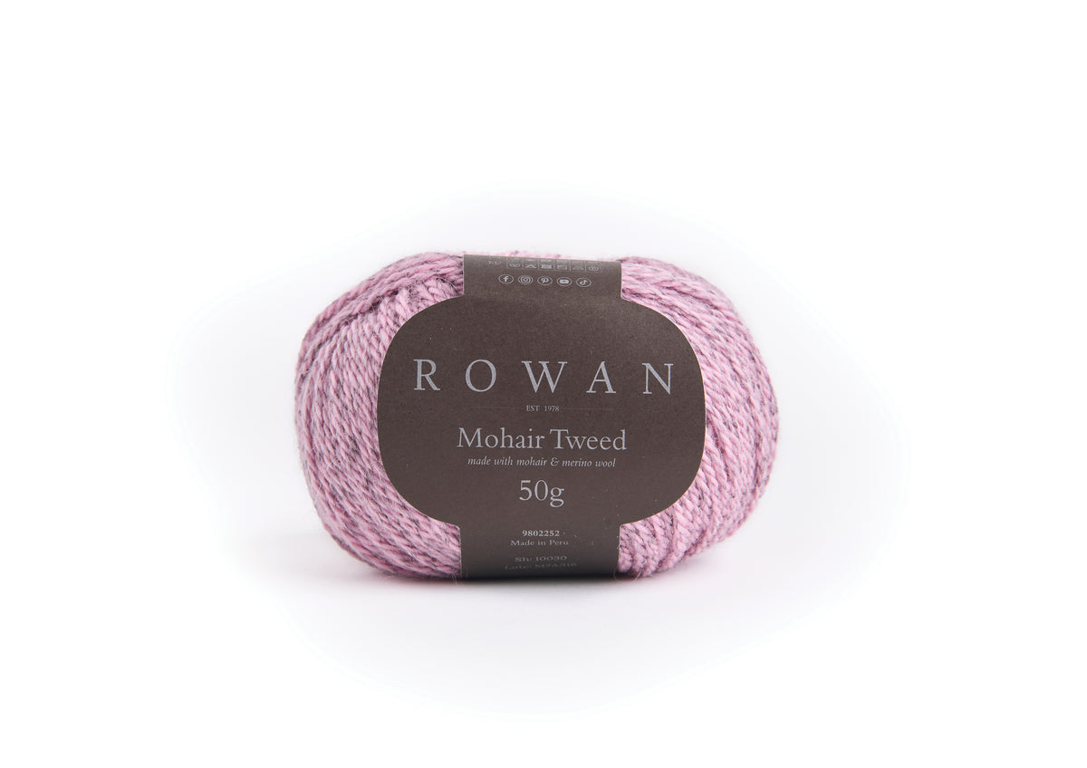 Mohair Tweed Rose BB