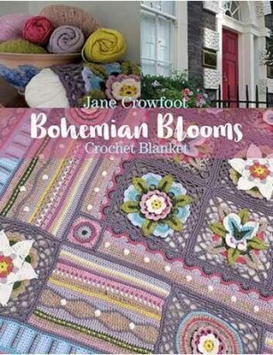 Bohemian Blooms Crocheted Blanket by Janie Crow