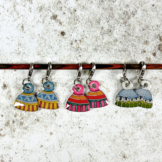 Hat stitch markers